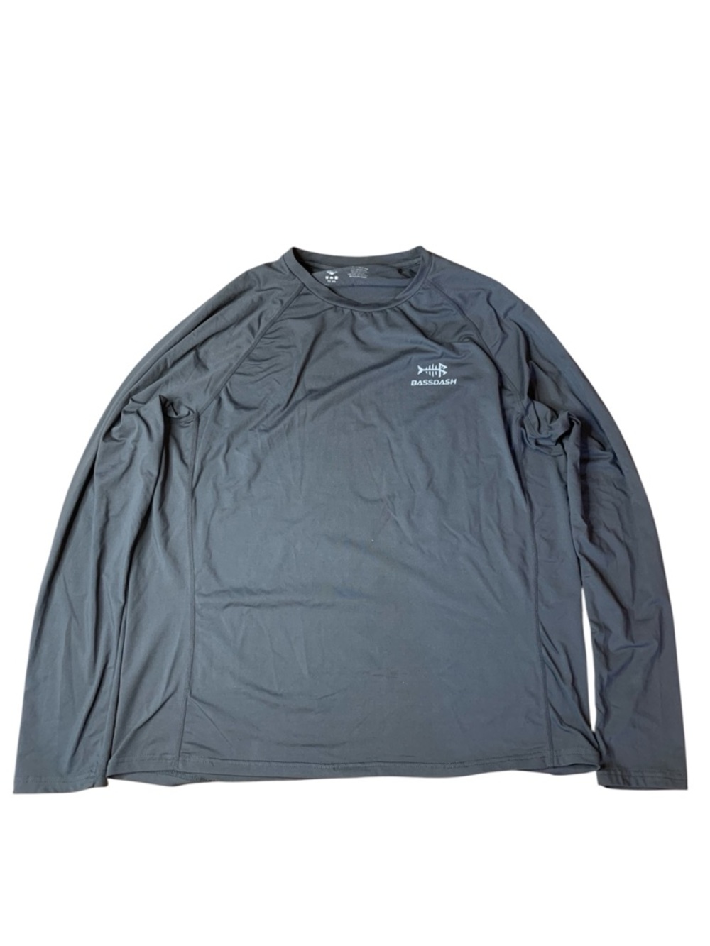 Bassdash Men’s UPF 50+ Performance Fishing Shirt - 2XL Gray